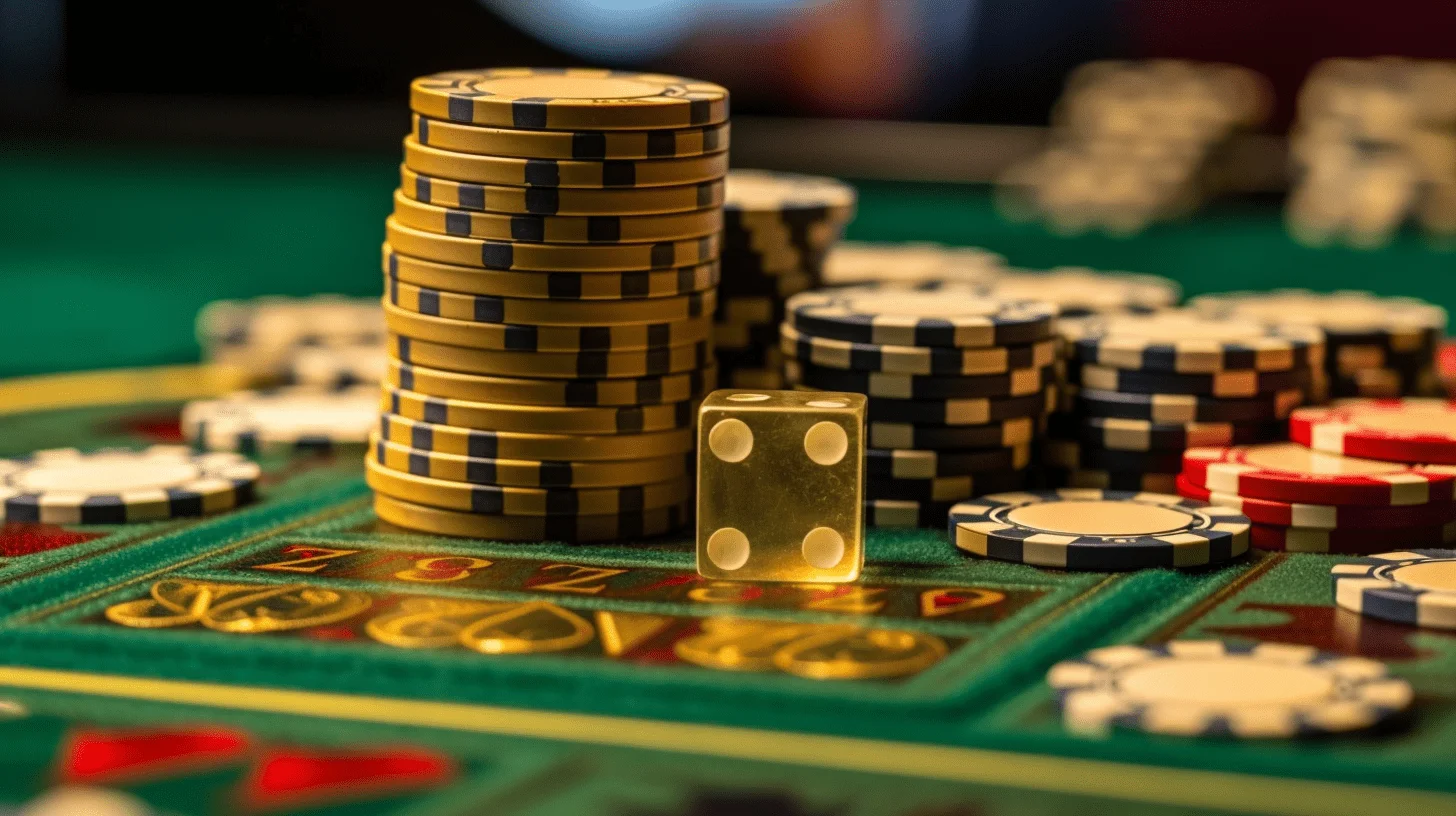 Fichas de casino y ruleta en línea